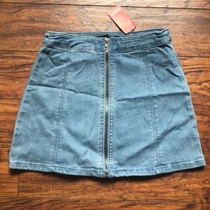 NWT forever 21 jean skirt